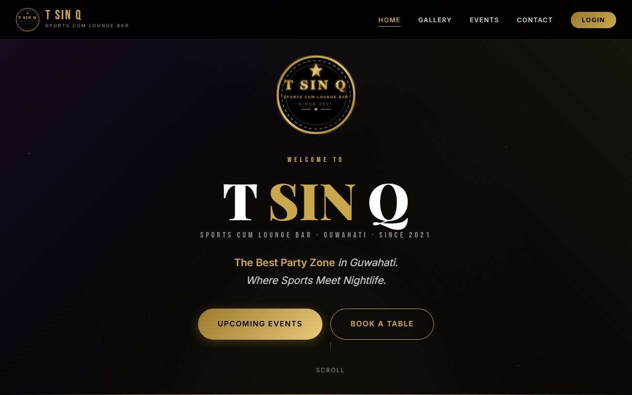 T Sin Q Desktop Dashboard